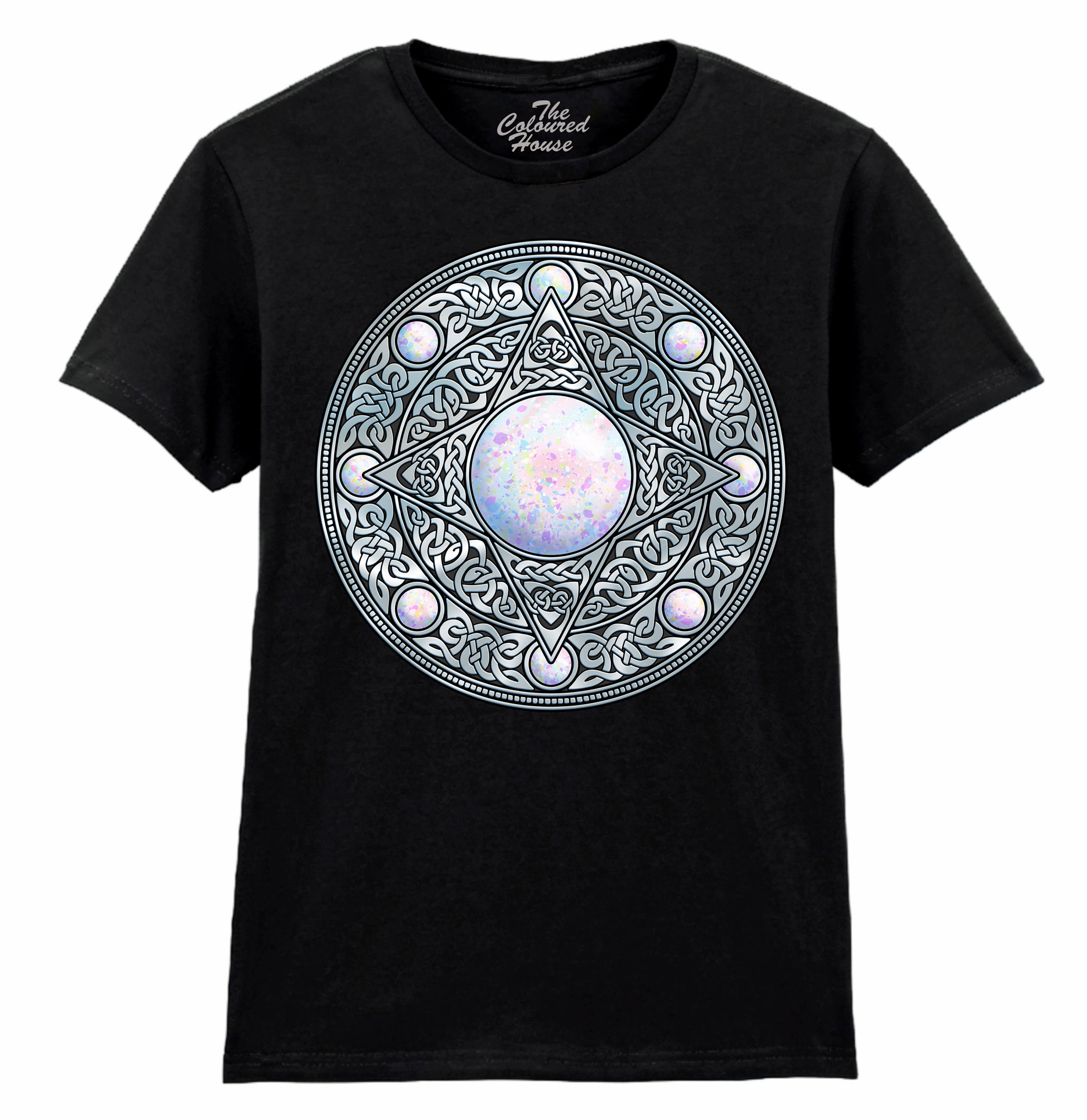 Silver Shield Opal Ladies T-shirt