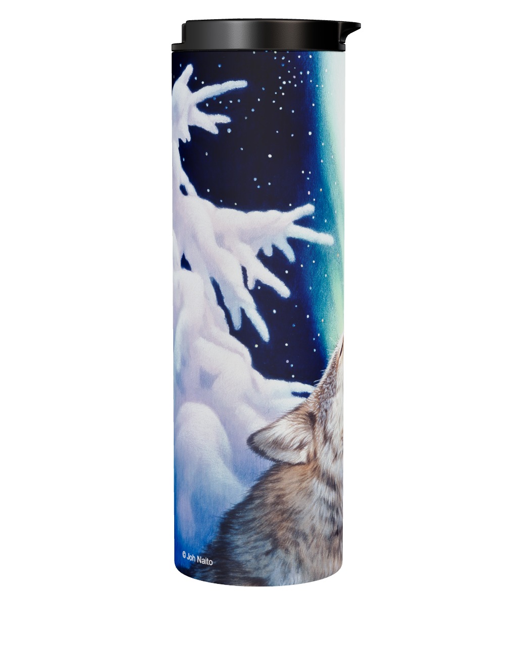 Holy Night Wolf Tumbler