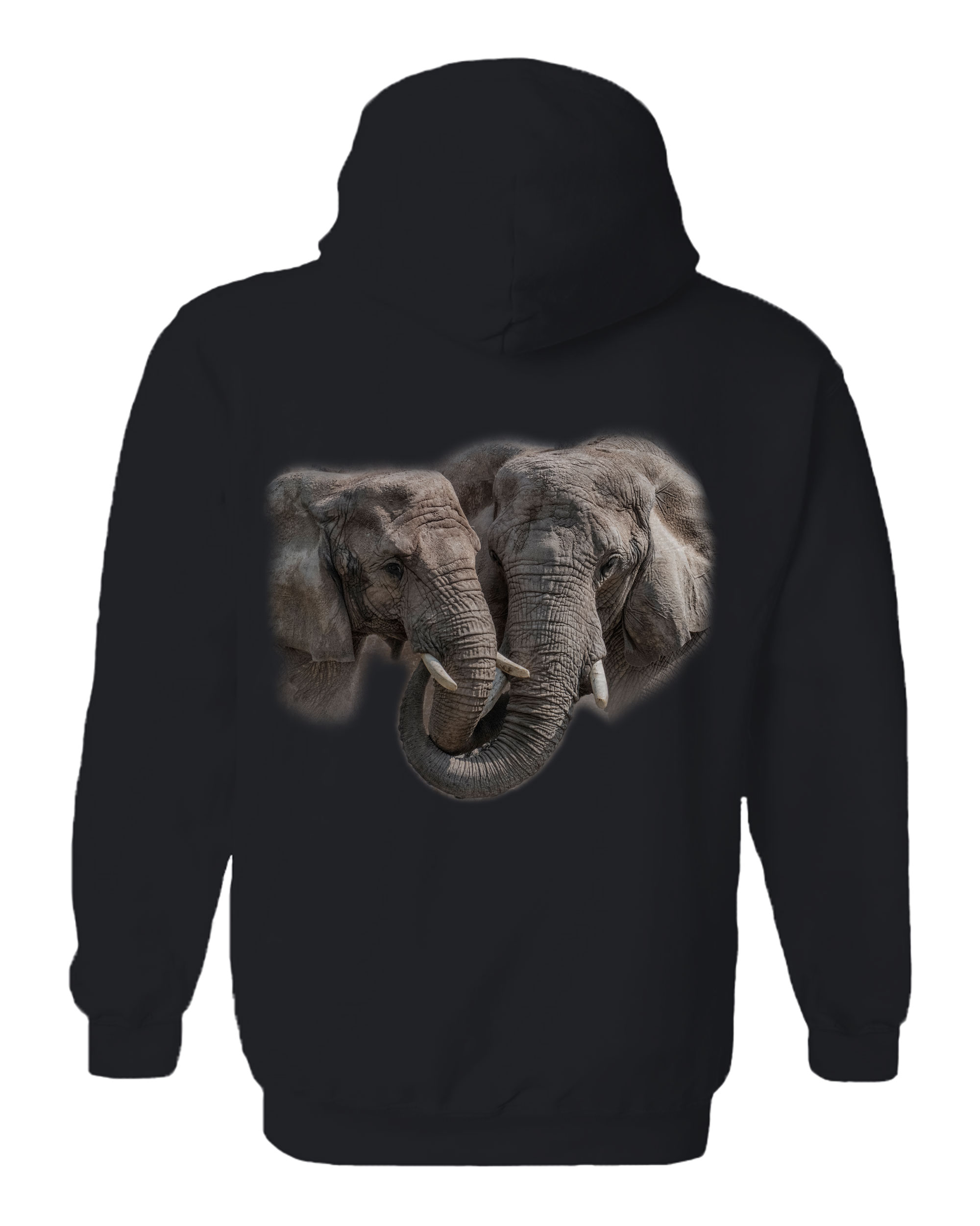 Big Hug - Elephants Hoodie