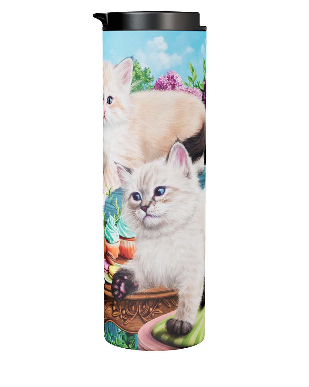 Kitten Tea Party Tumbler