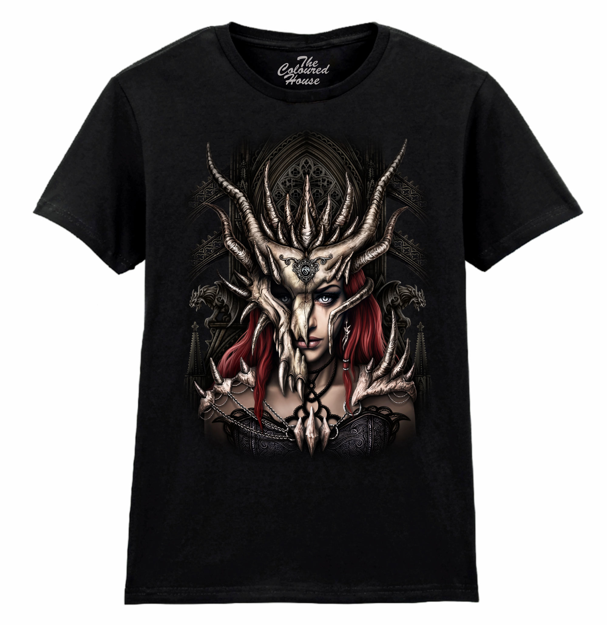Dragon Mask Ladies T-shirt