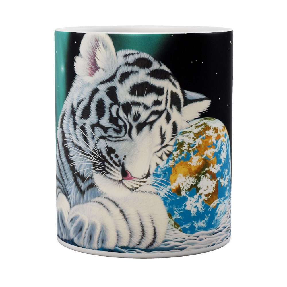 Earth Light - White Tiger Mug