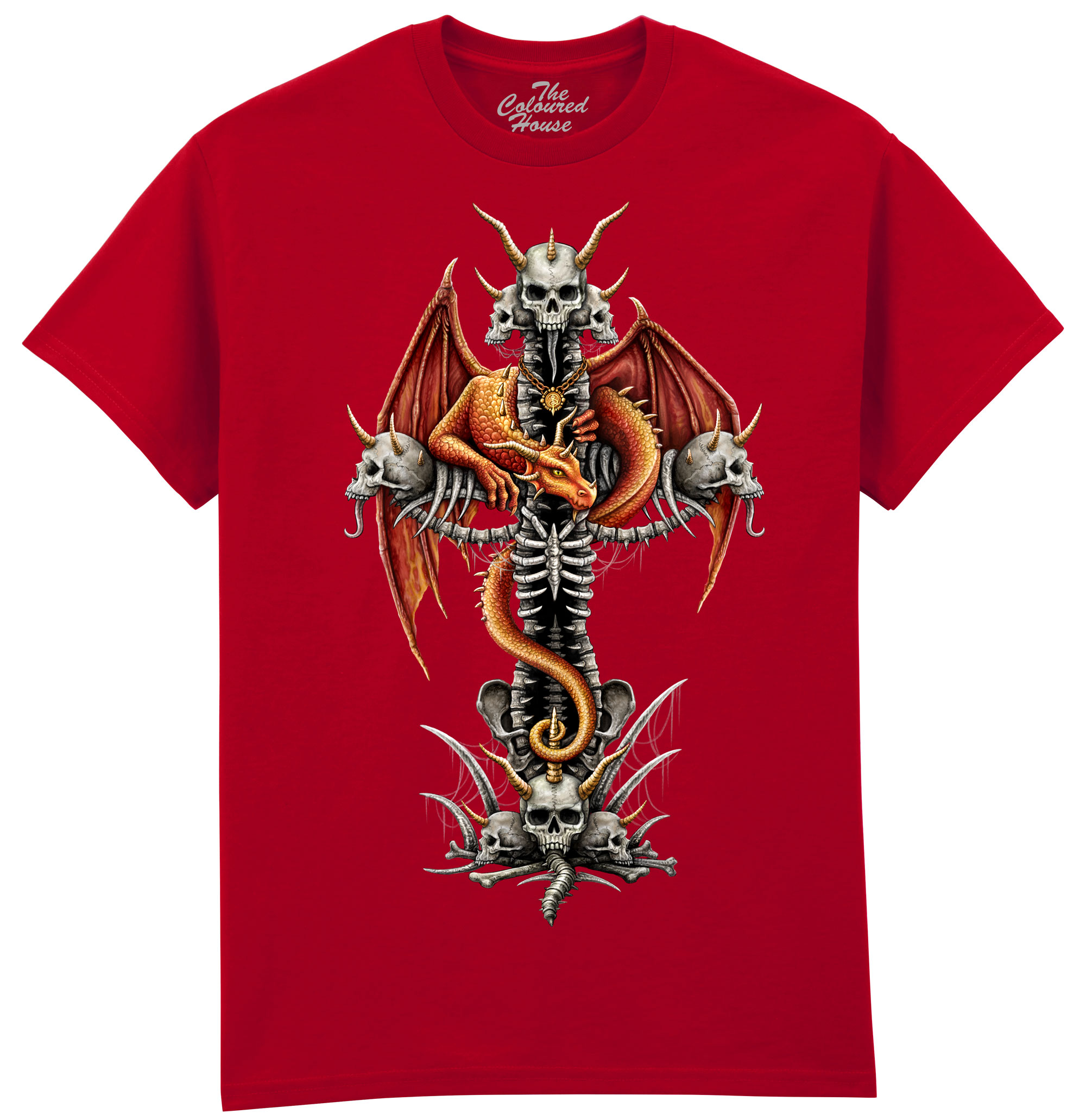 Dragon Skull Cross