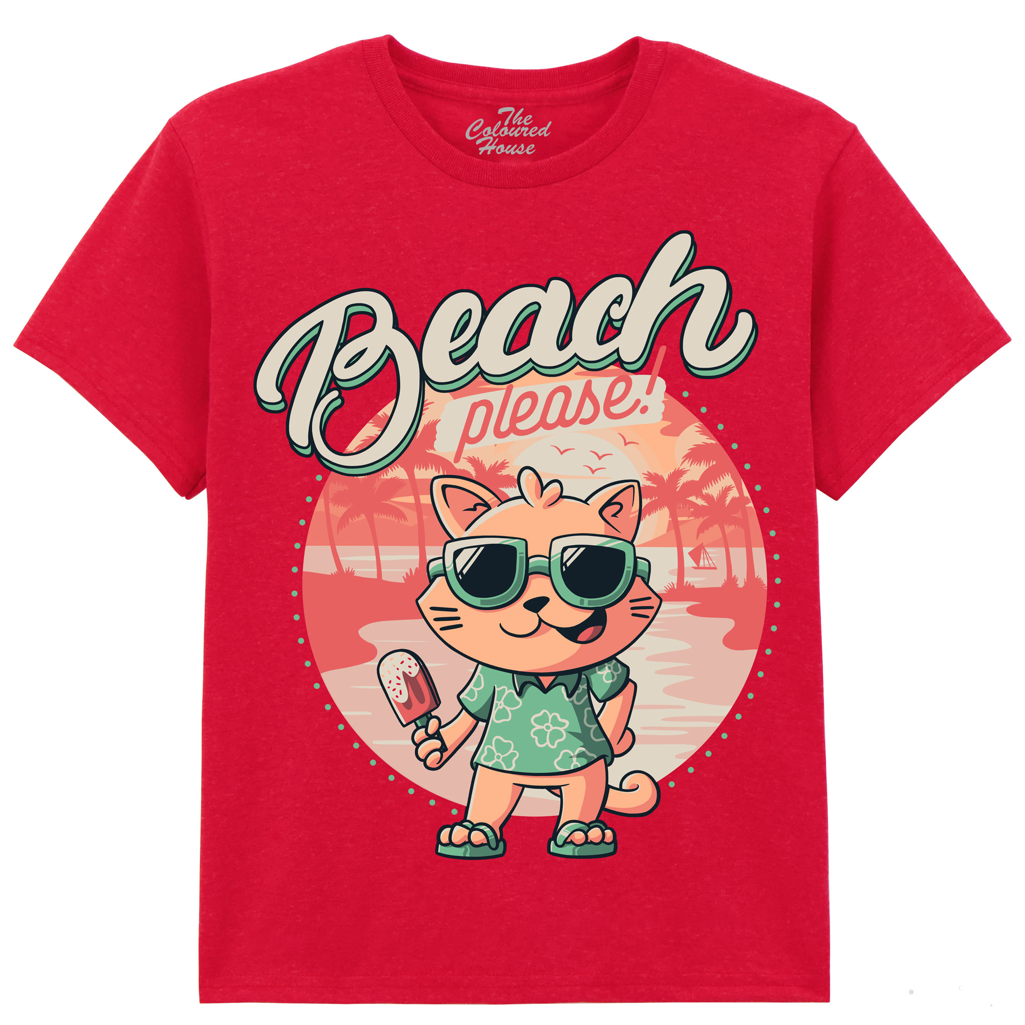 Beach Please - Cat KIDS 