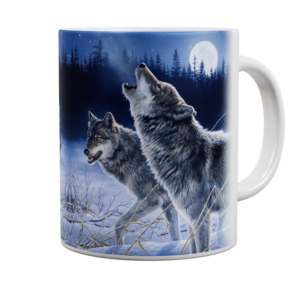 Howling In The Moonlight - Wolves Mug