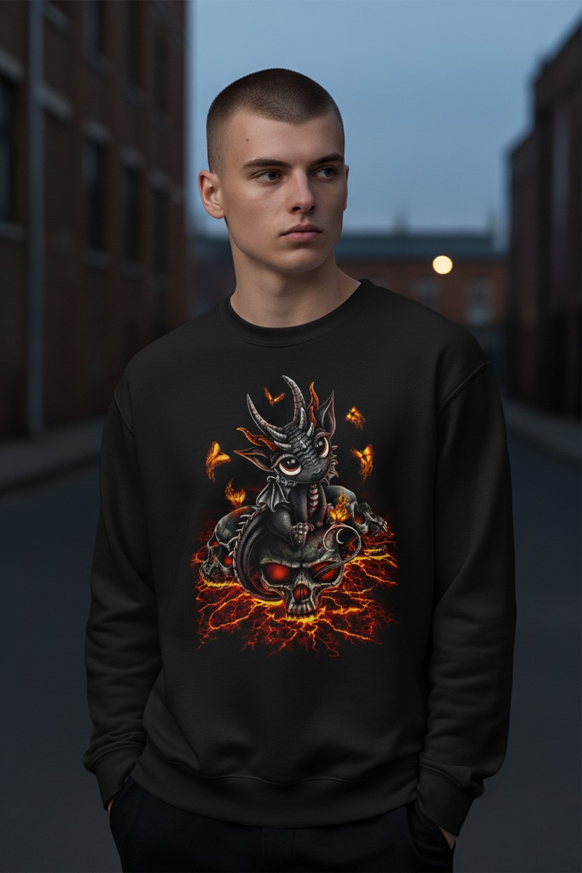 Descendent Of The Volcano Sweater