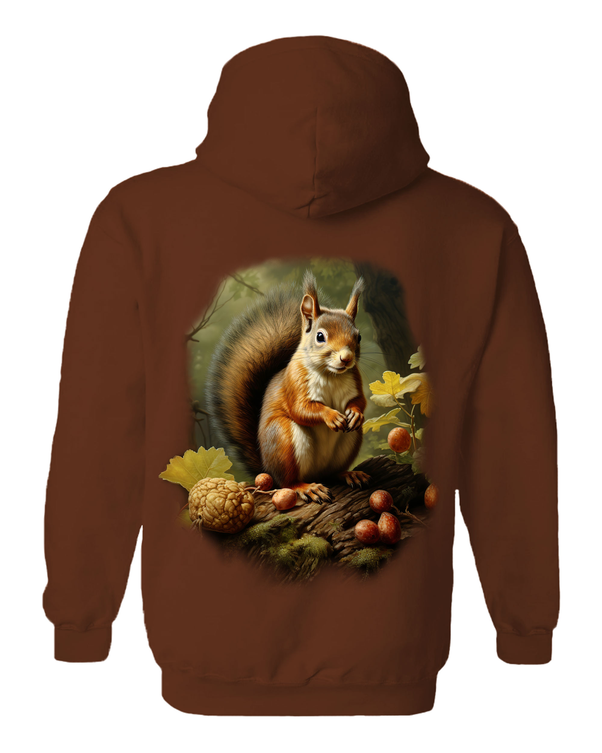 Squirrel In The Woods Hoodie
