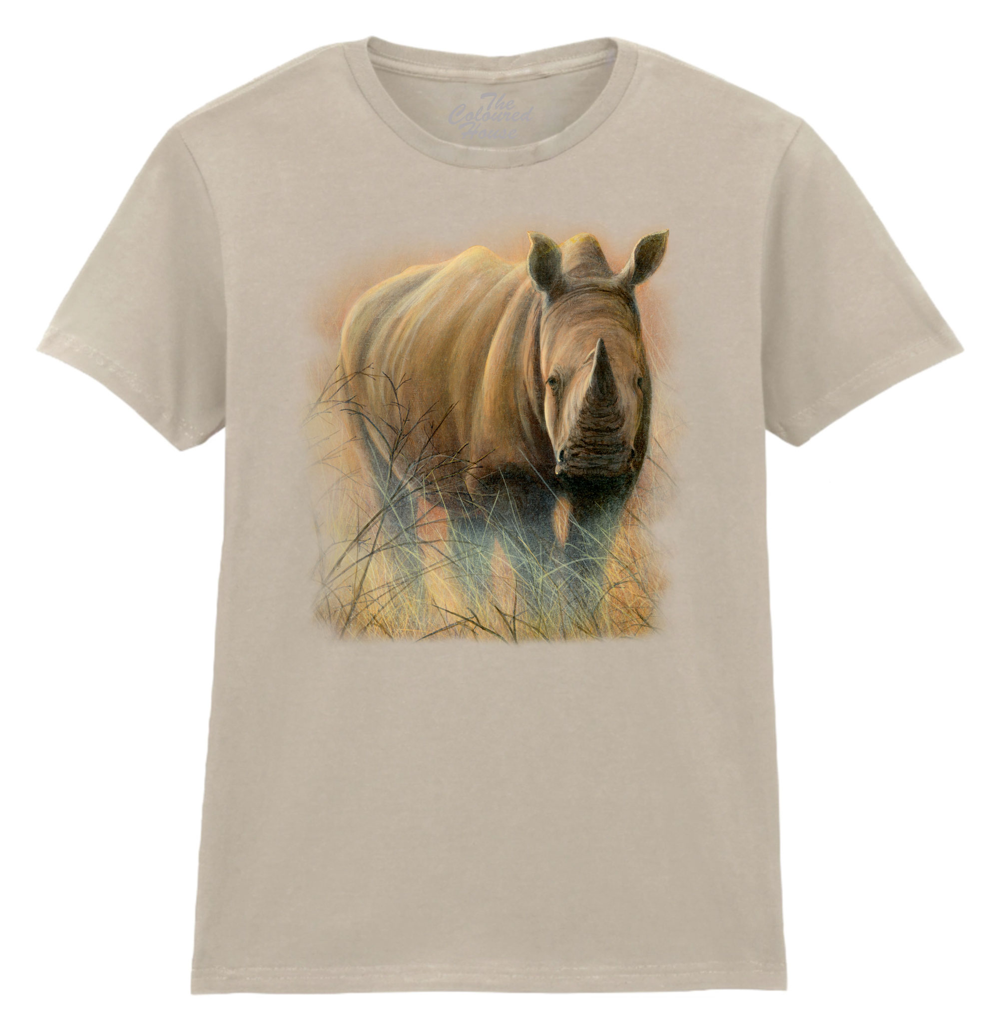 Heat And Dust - White Rhino Ladies T-shirt