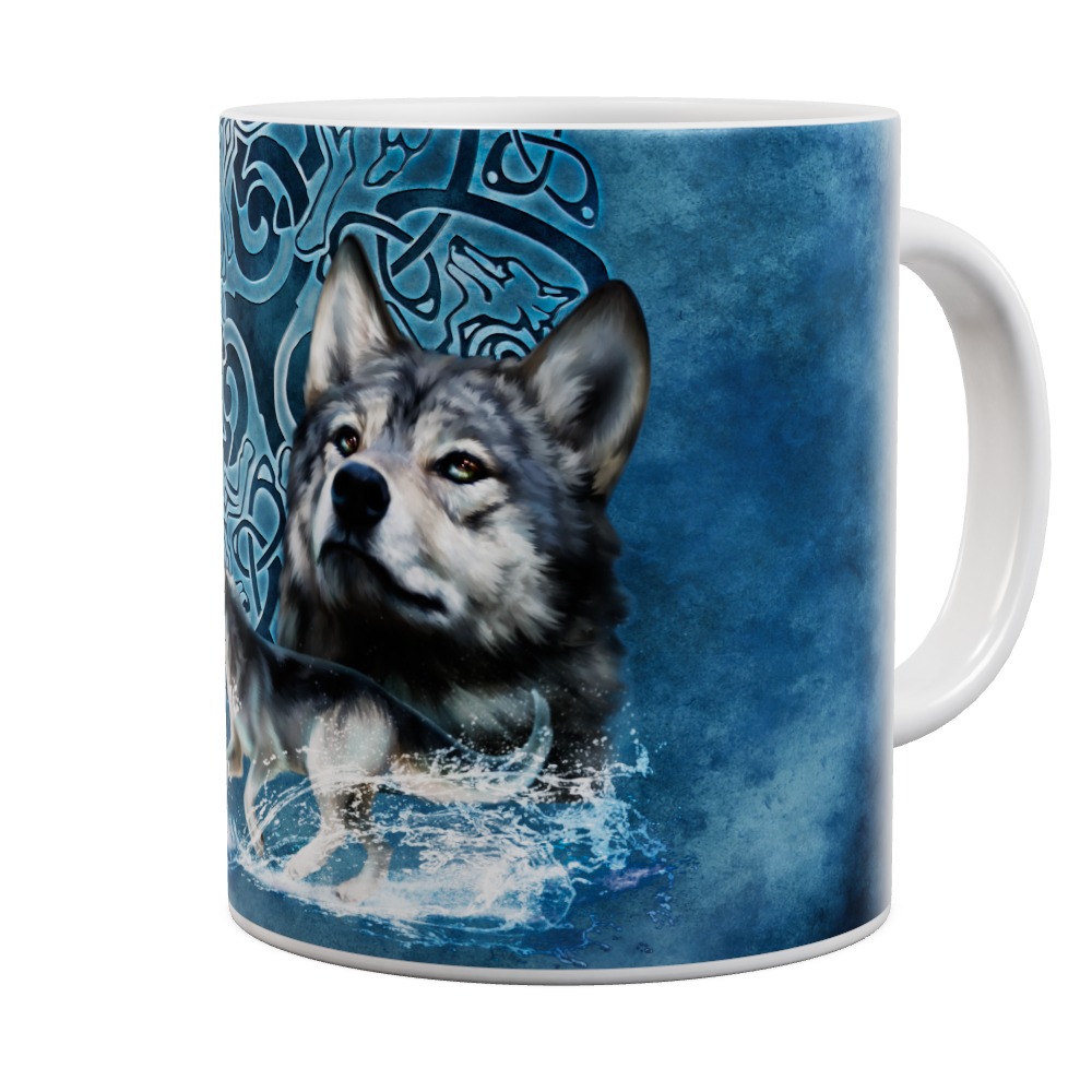 Celtic Wolf Mug