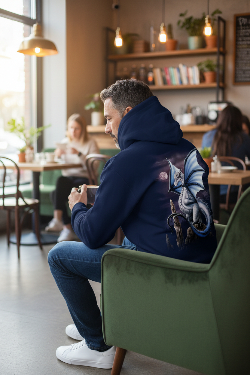 Violet Dragon Hoodie