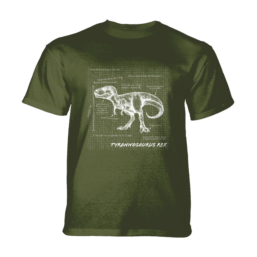 T-Rex Fact Sheet Green KIDS