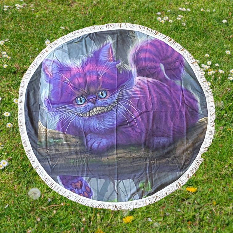 Cheshire Cat Strandlaken Rond 150cm 