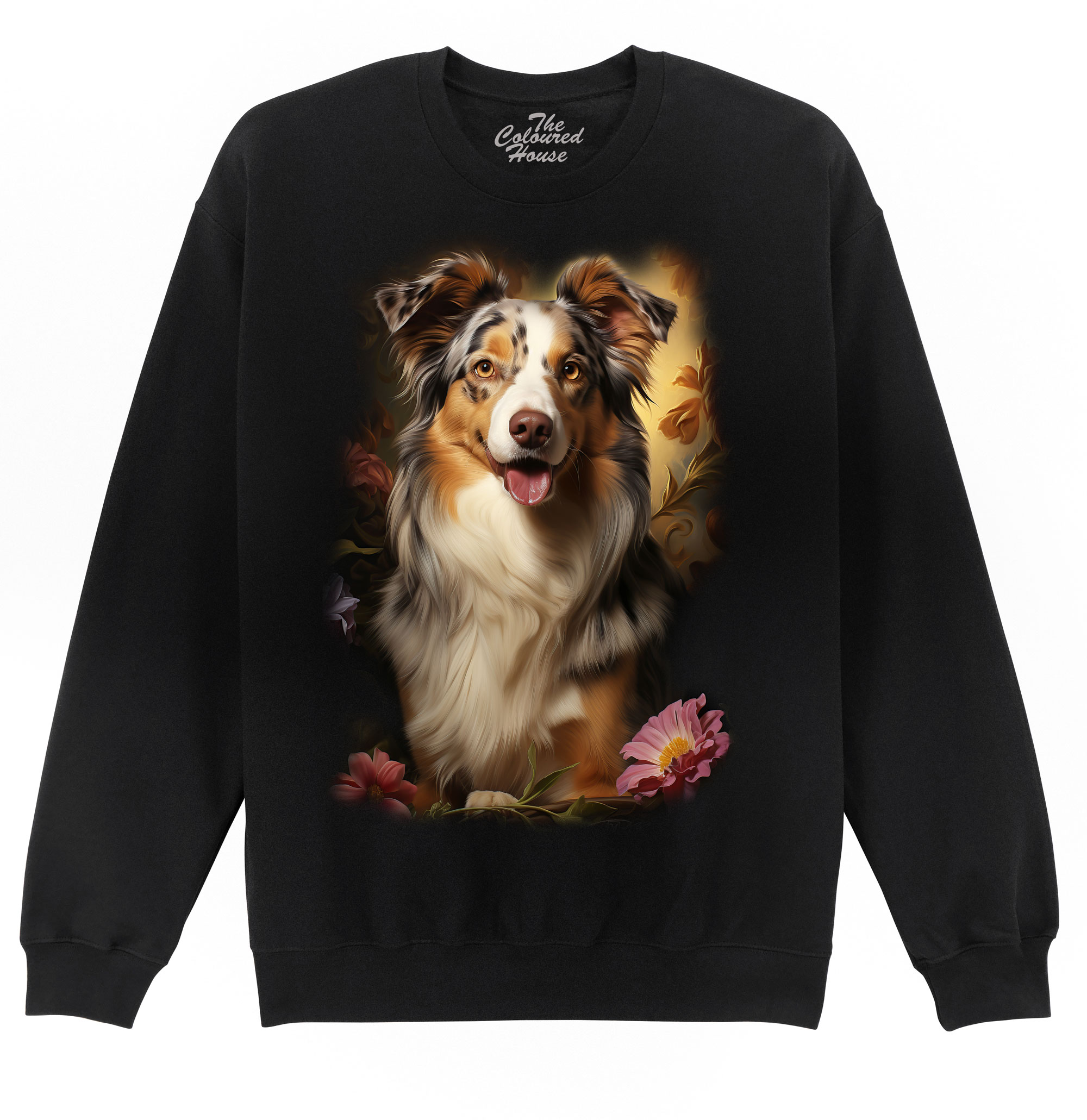 Australian Shepherd Portrait Sweater