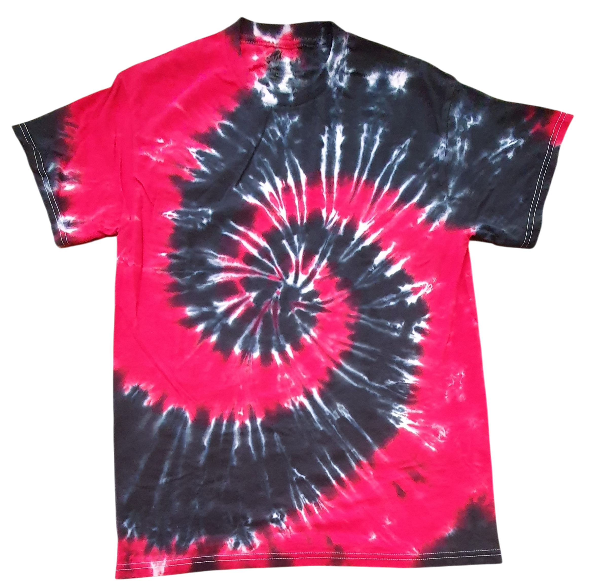 Swirl Red Black