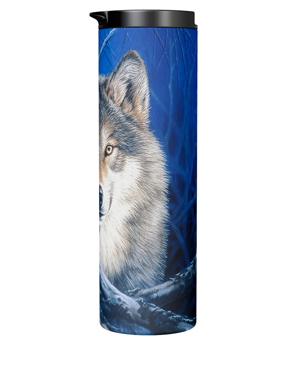 Moon Shine Wolf Tumbler