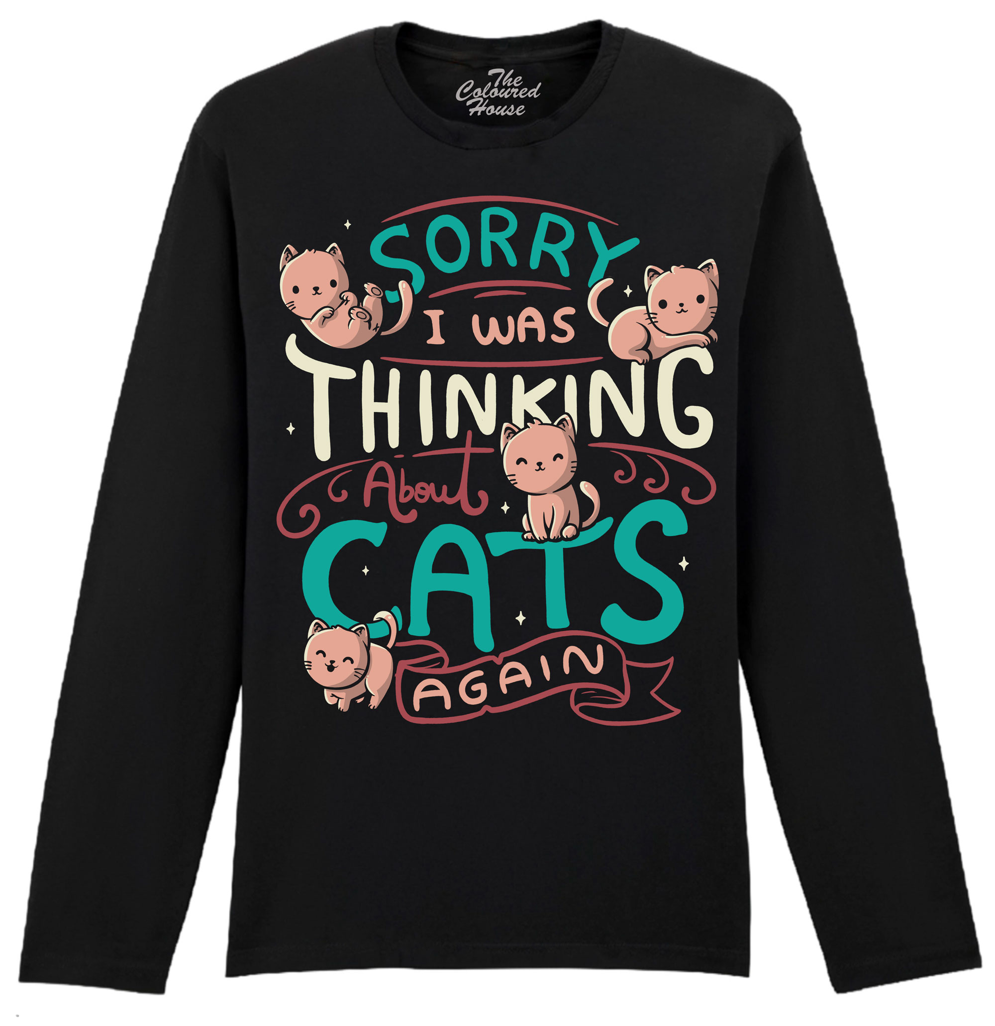 Thinking About Cats Longsleeve