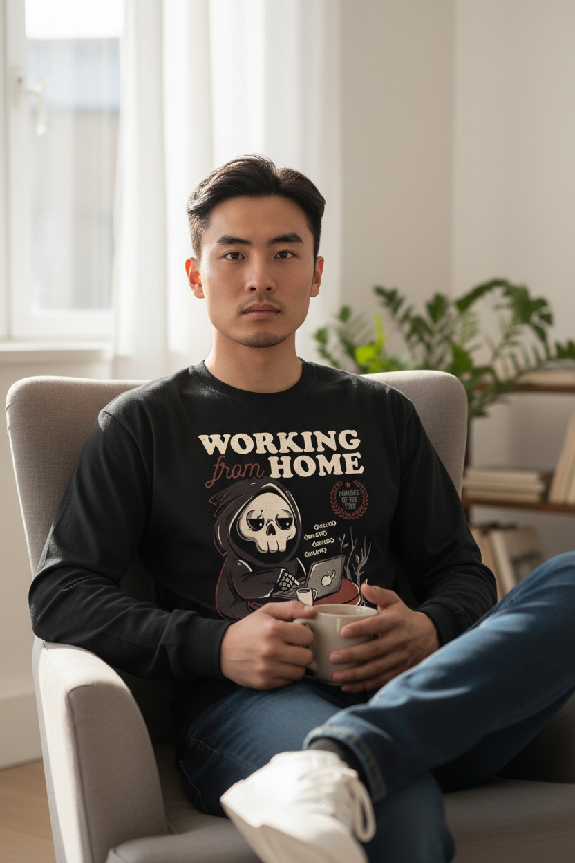 Working From Home Longsleeve