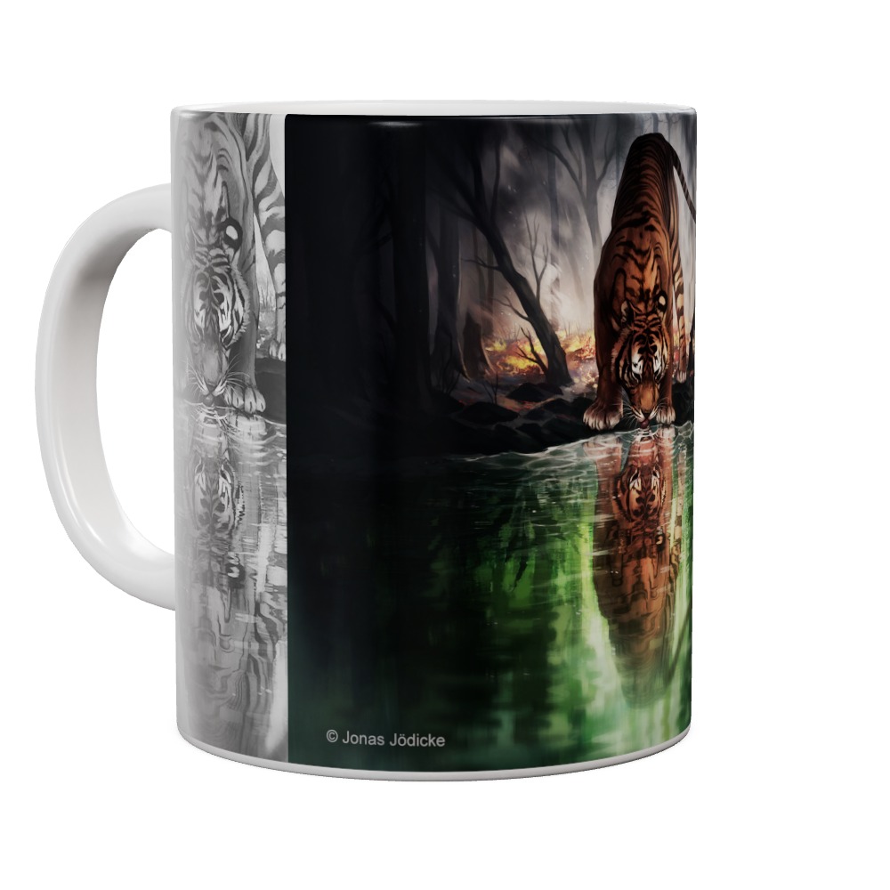 The World I Used To Know - Tiger Mug