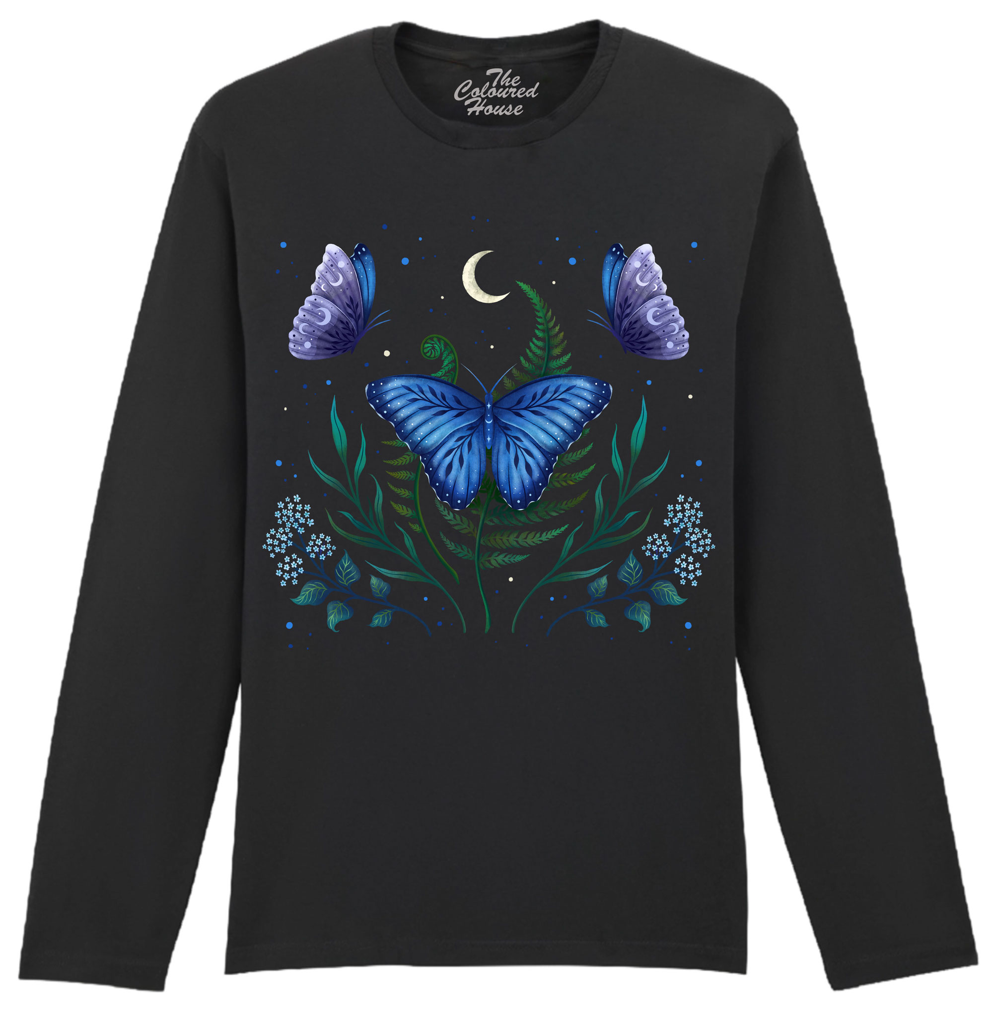 Blue Morpho Butterfly Longsleeve