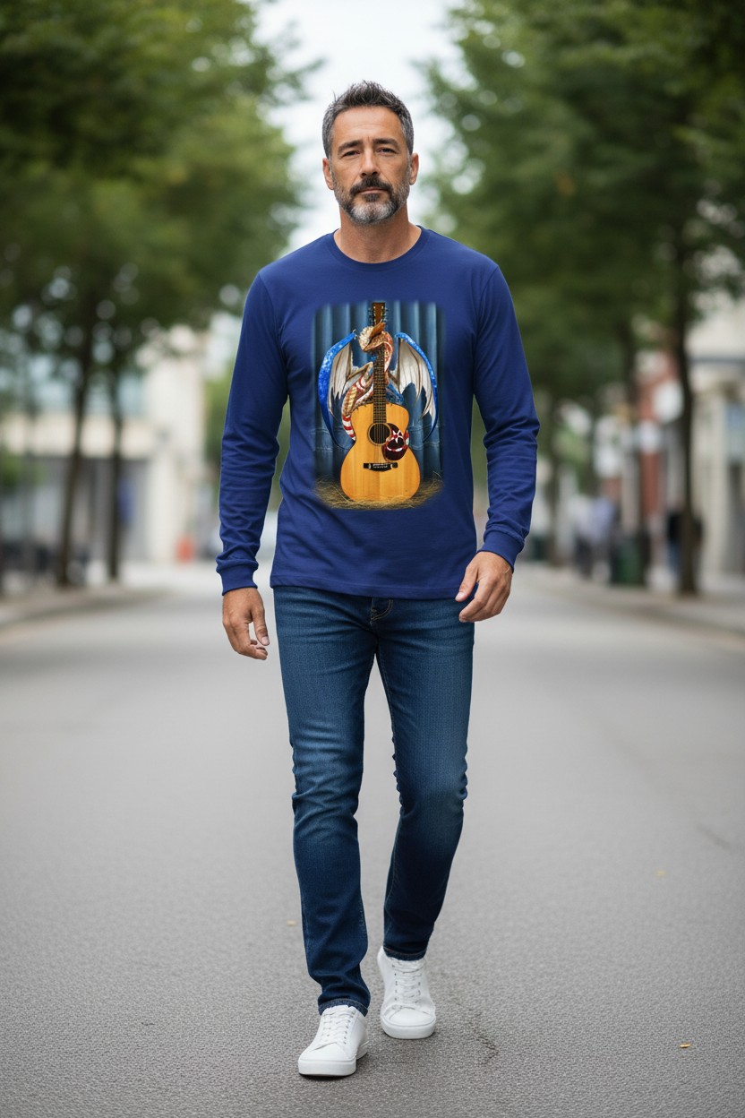 Country Music Dragon Longsleeve