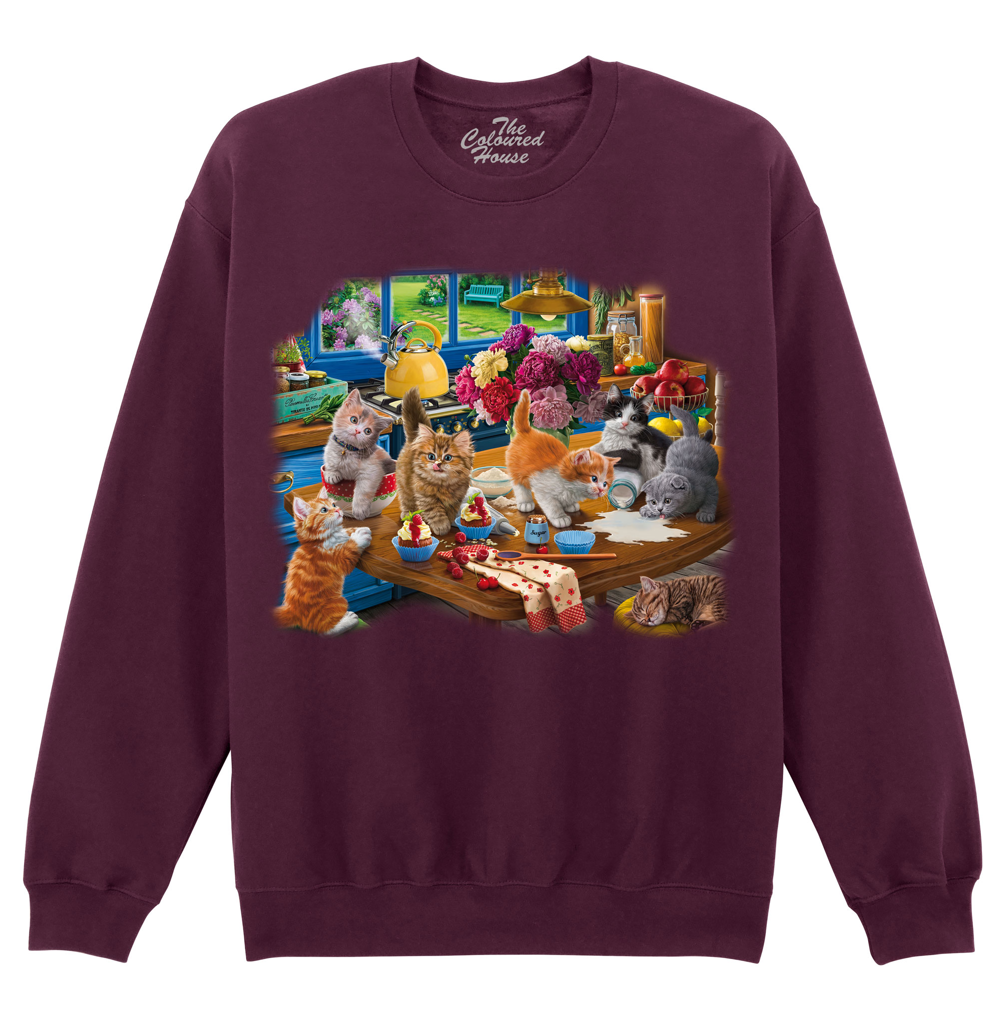 Kittens In The Kitchen Sweater 