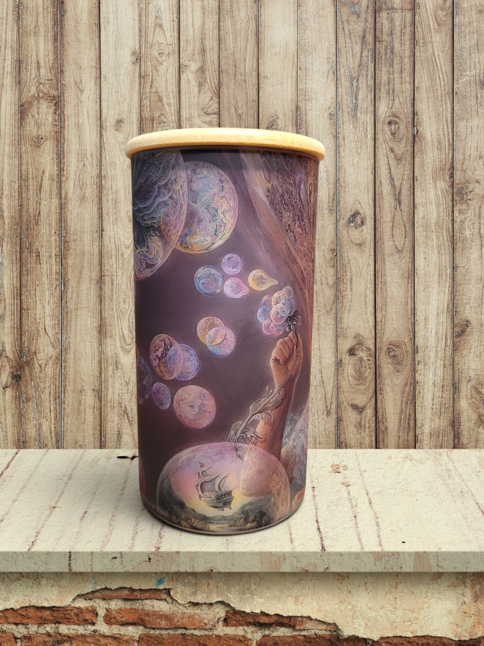 Bubble Flower - Storage Jar 25Oz