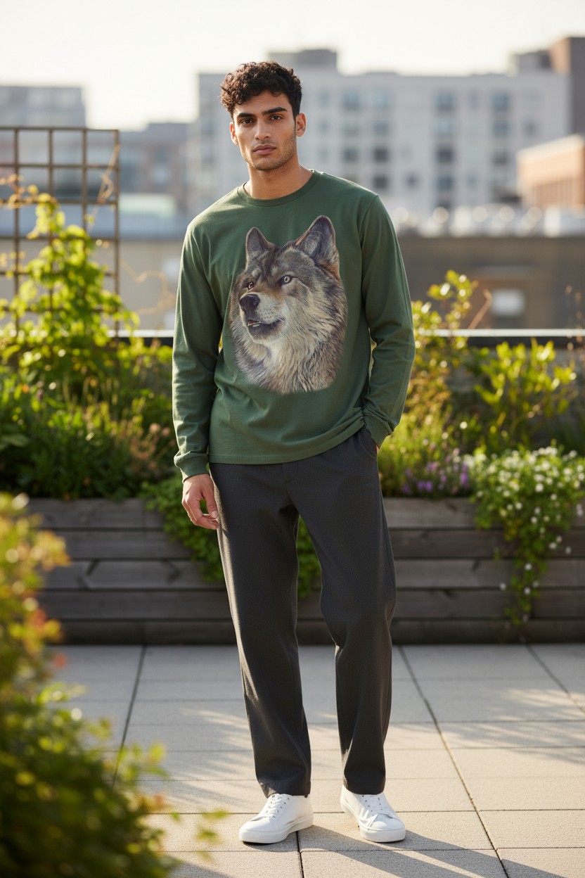 Somethings Going On - Wolf Longsleeve 