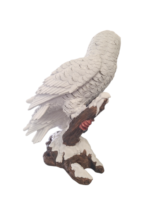 Snow Owl Pair 25*21*32cm