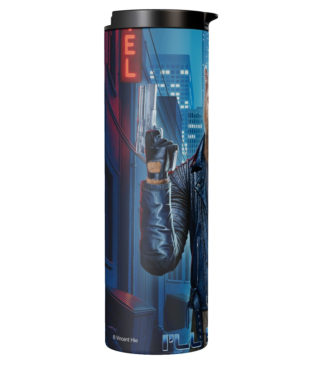 I'll Be Cat - Terminator Tumbler