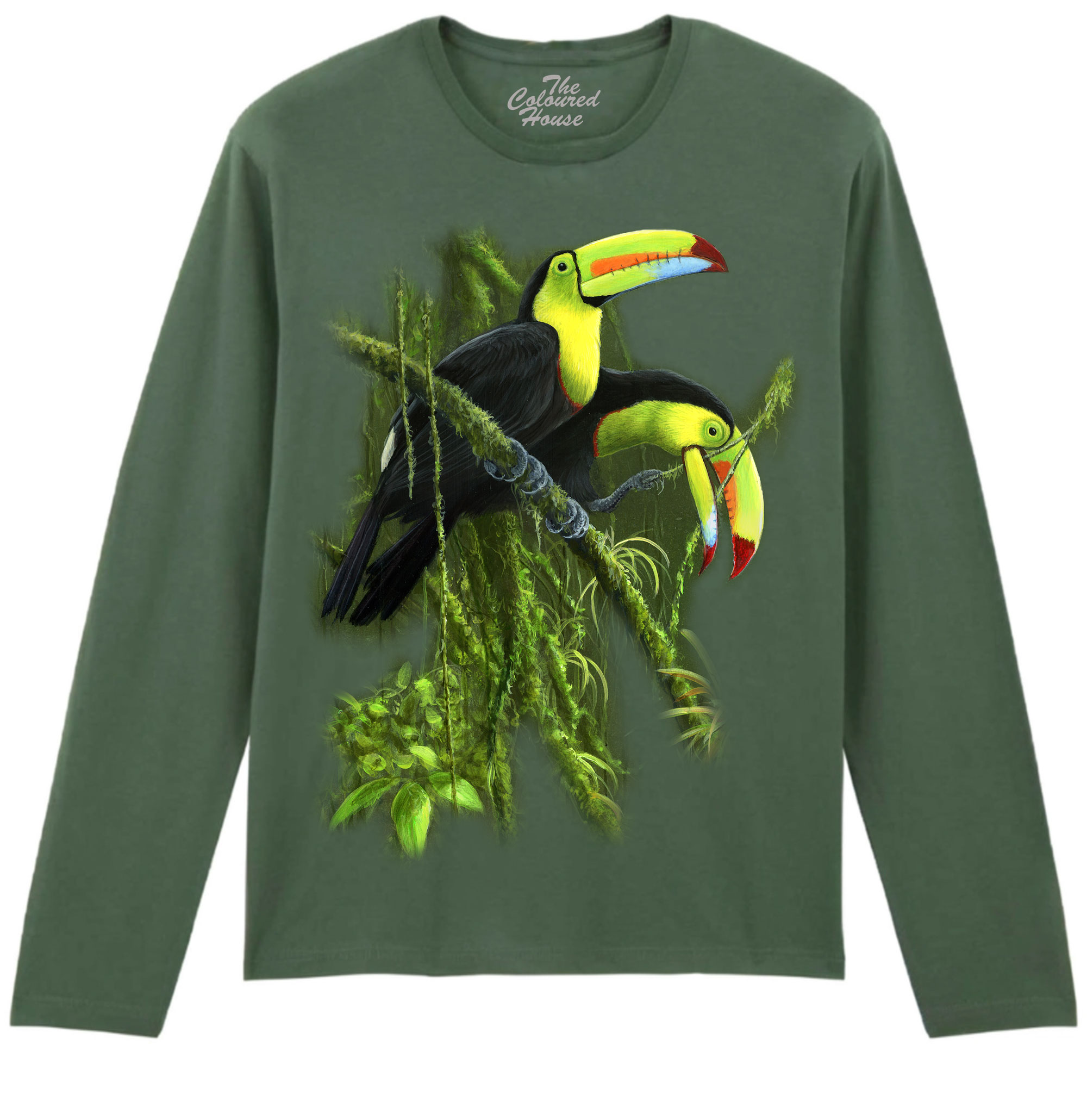Keel Billed Toucans Longsleeve 