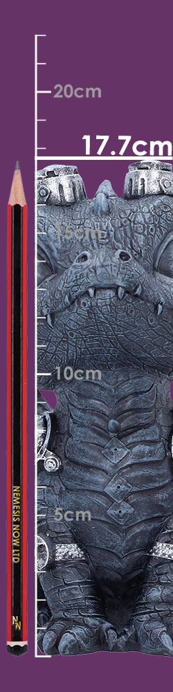 Coglet Black Steampunk Dragon 17.7cm