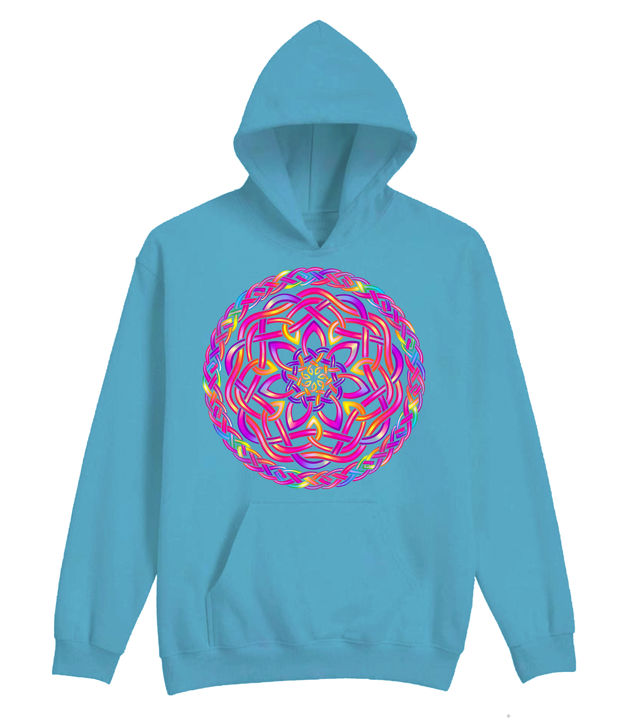 Tropical Celtic Knot Hoodie