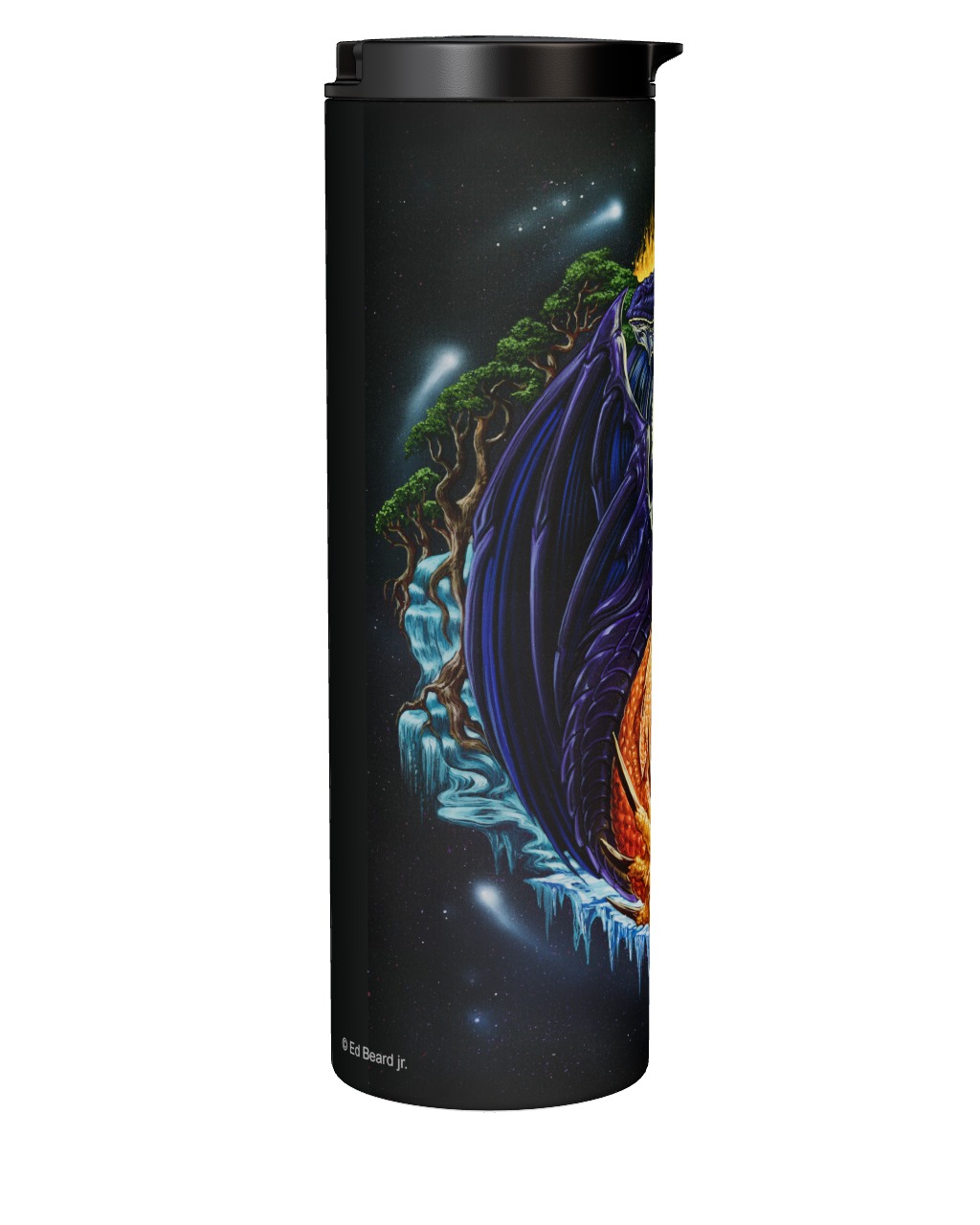 Yin Yang Dragon Tumbler