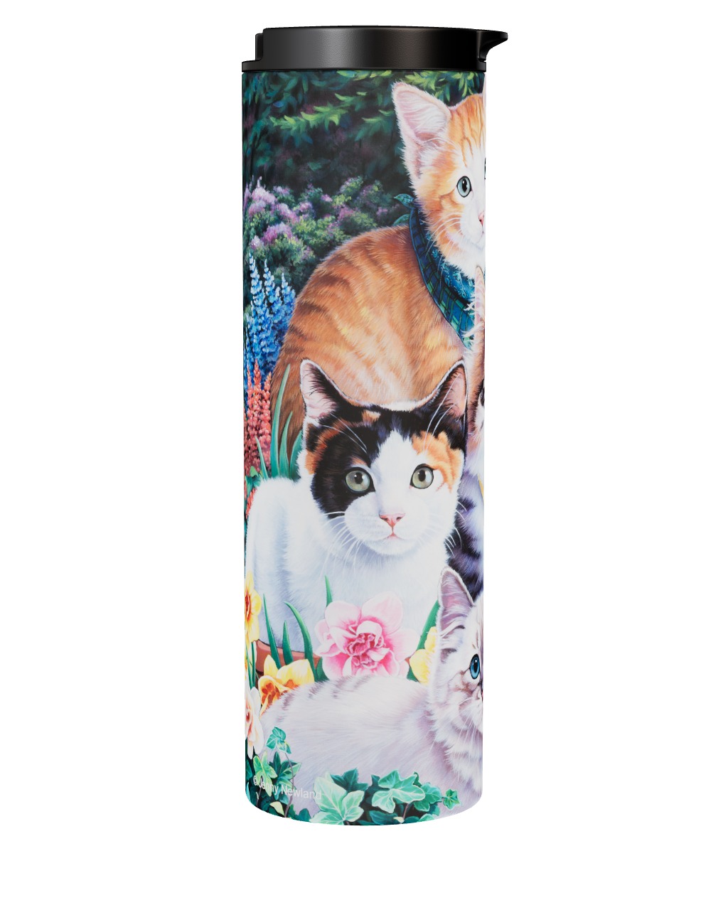 Kitten Collage Tumbler