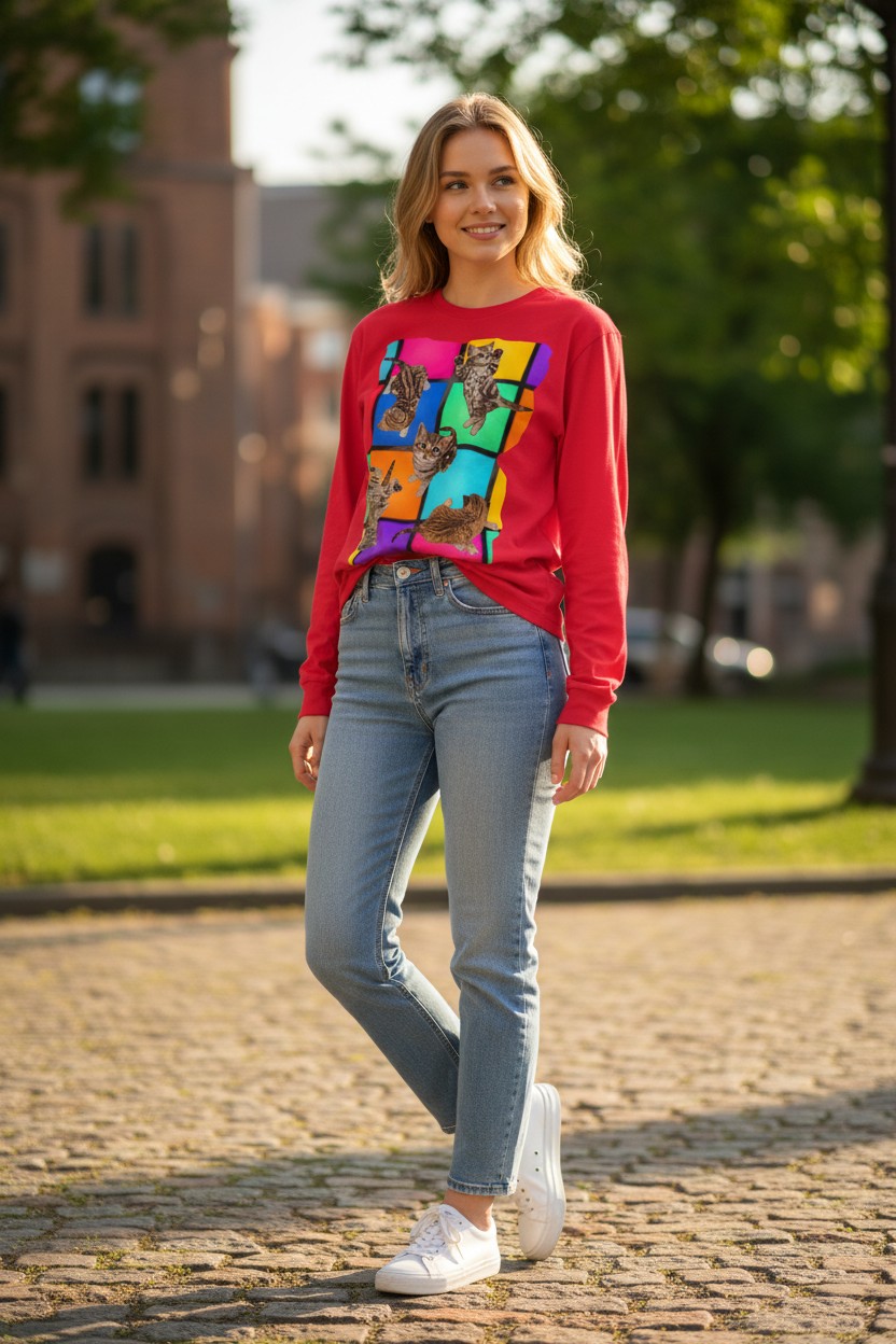 Disco Kittens Longsleeve