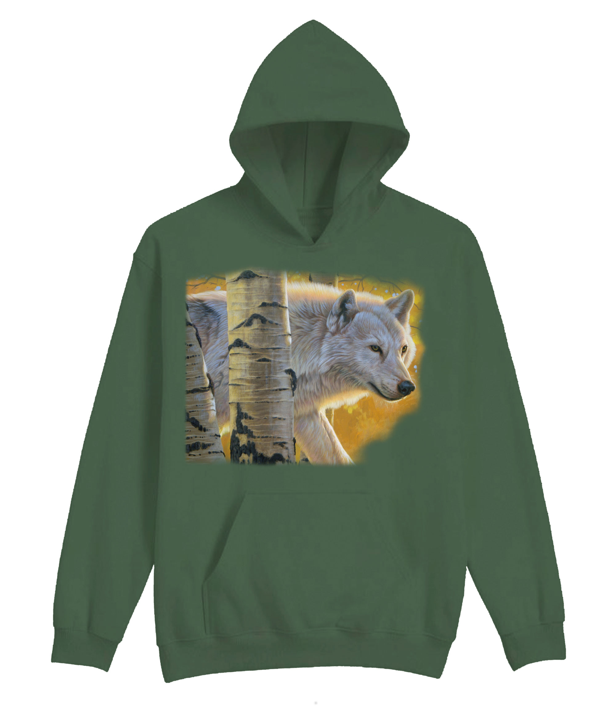 Aspen Wolf Hoodie