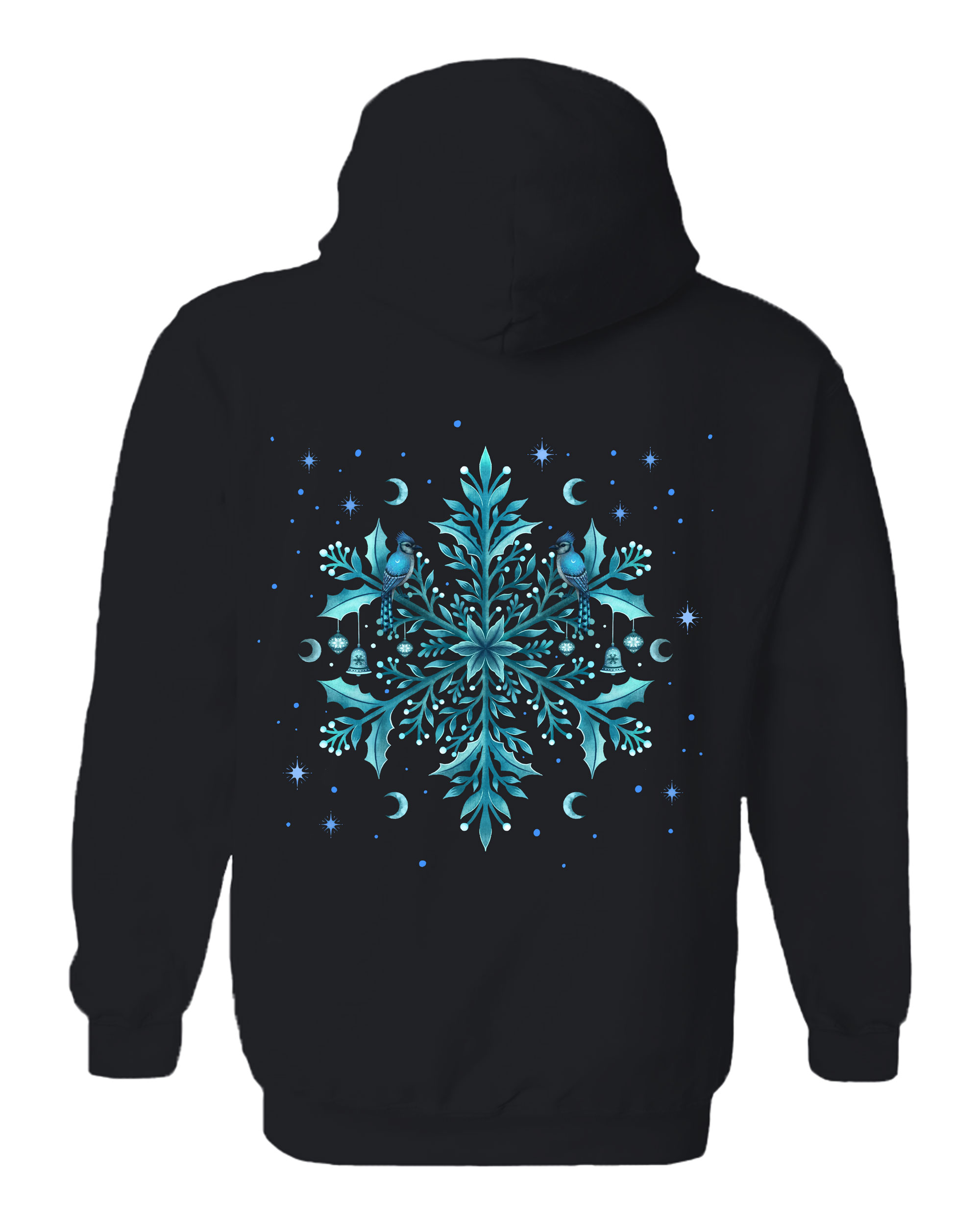 Floral Snowflake Hoodie