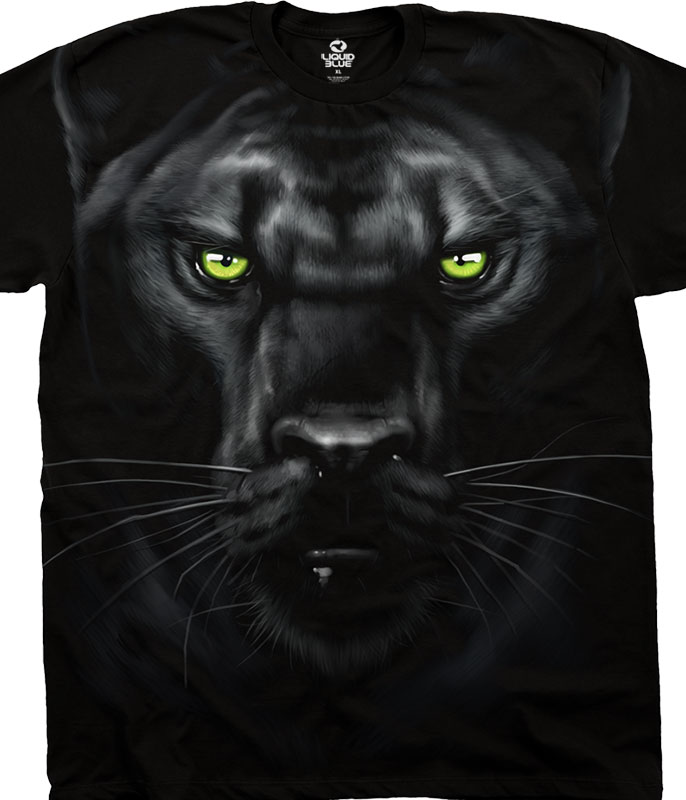 Majestic Panther Exotic Wildlife T-shirt