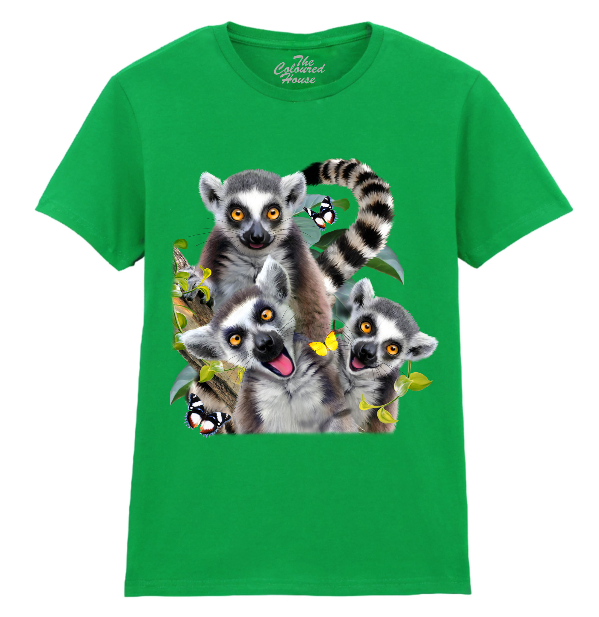 Lemur Selfie Ladies T-shirt