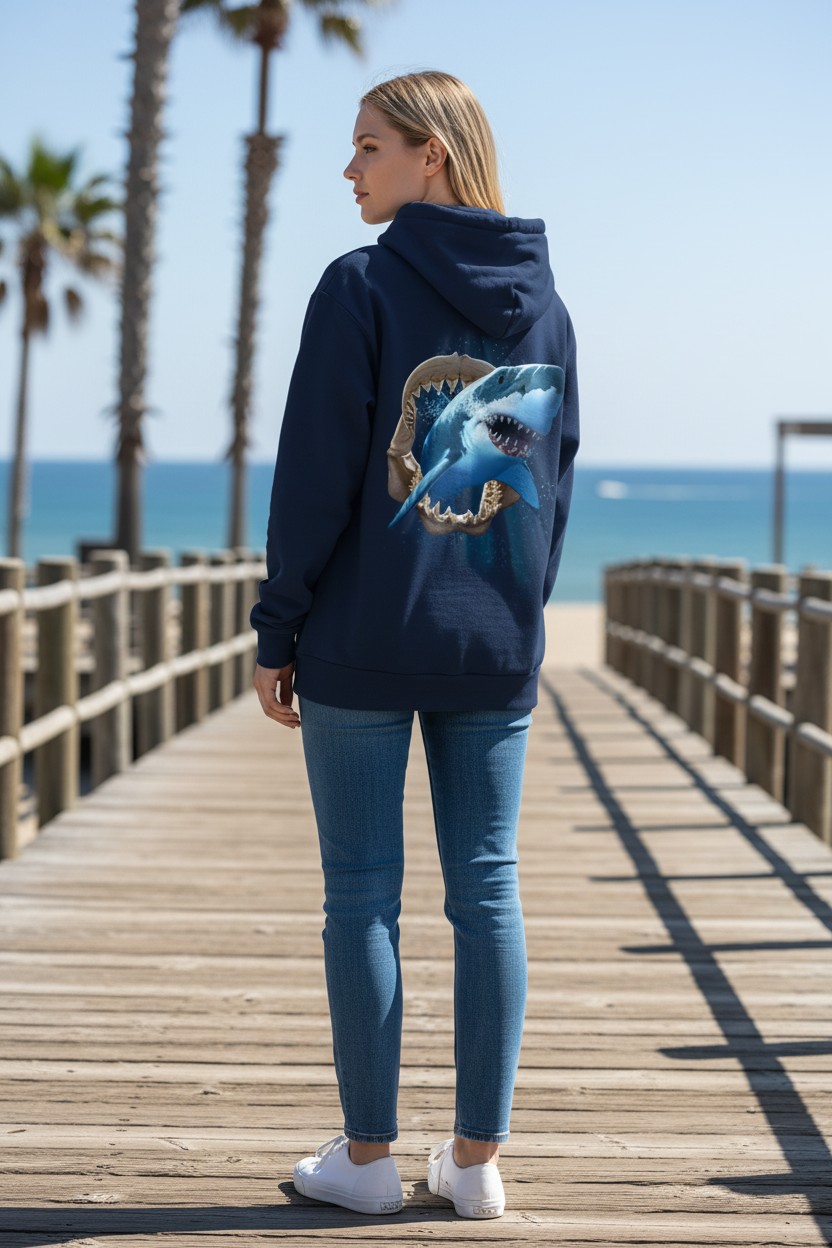Shark Jaw Hoodie