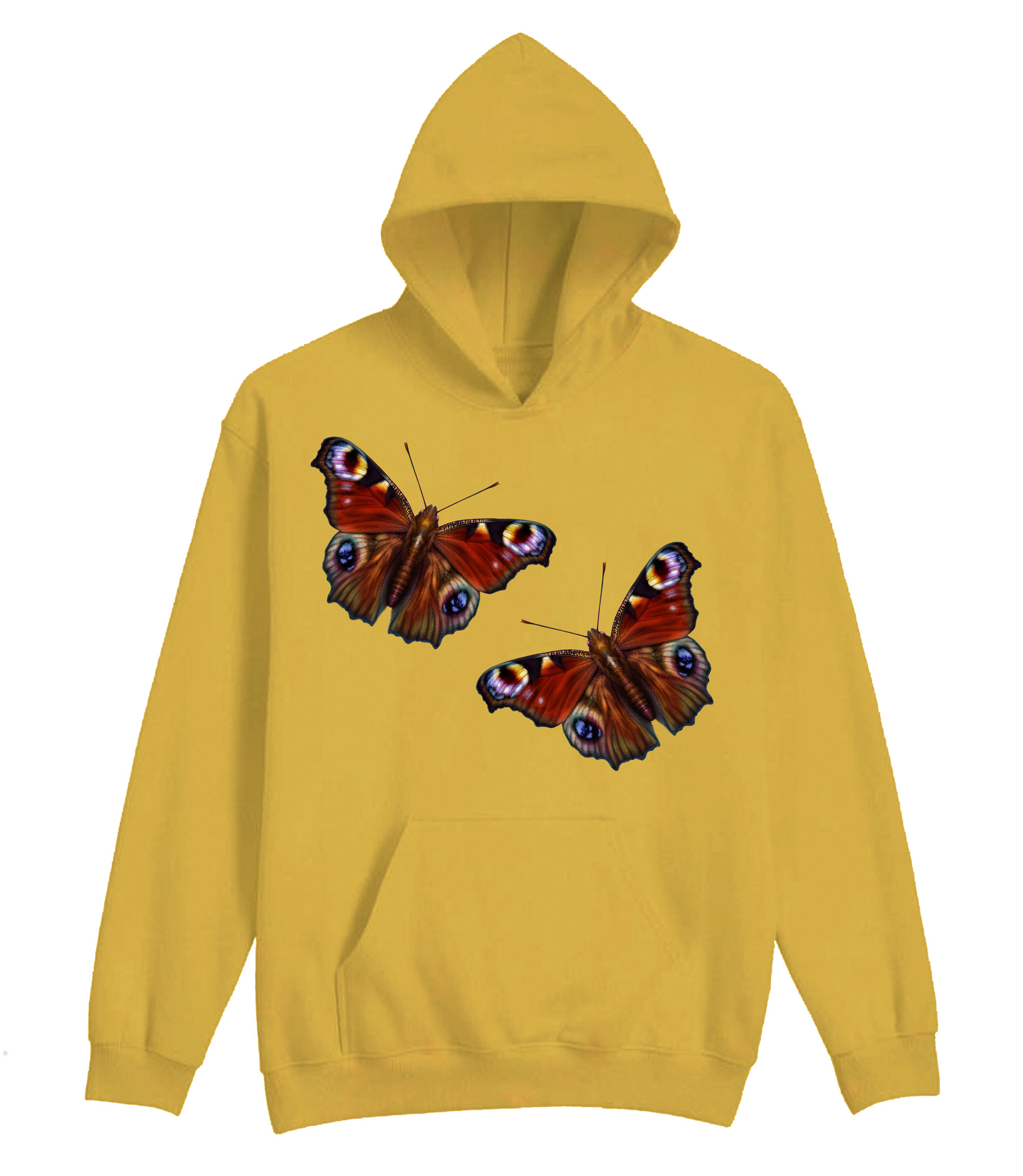 Peacock Butterfly Hoodie
