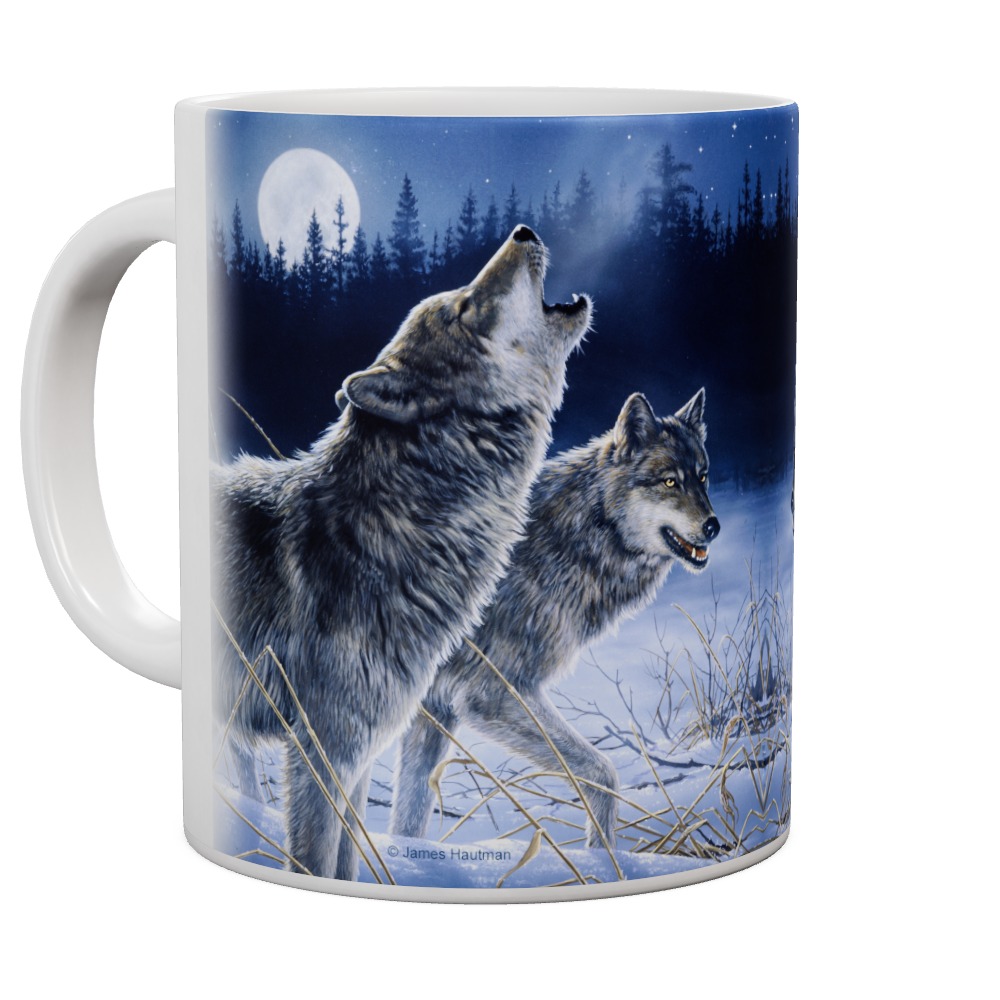Howling In The Moonlight - Wolves Mug
