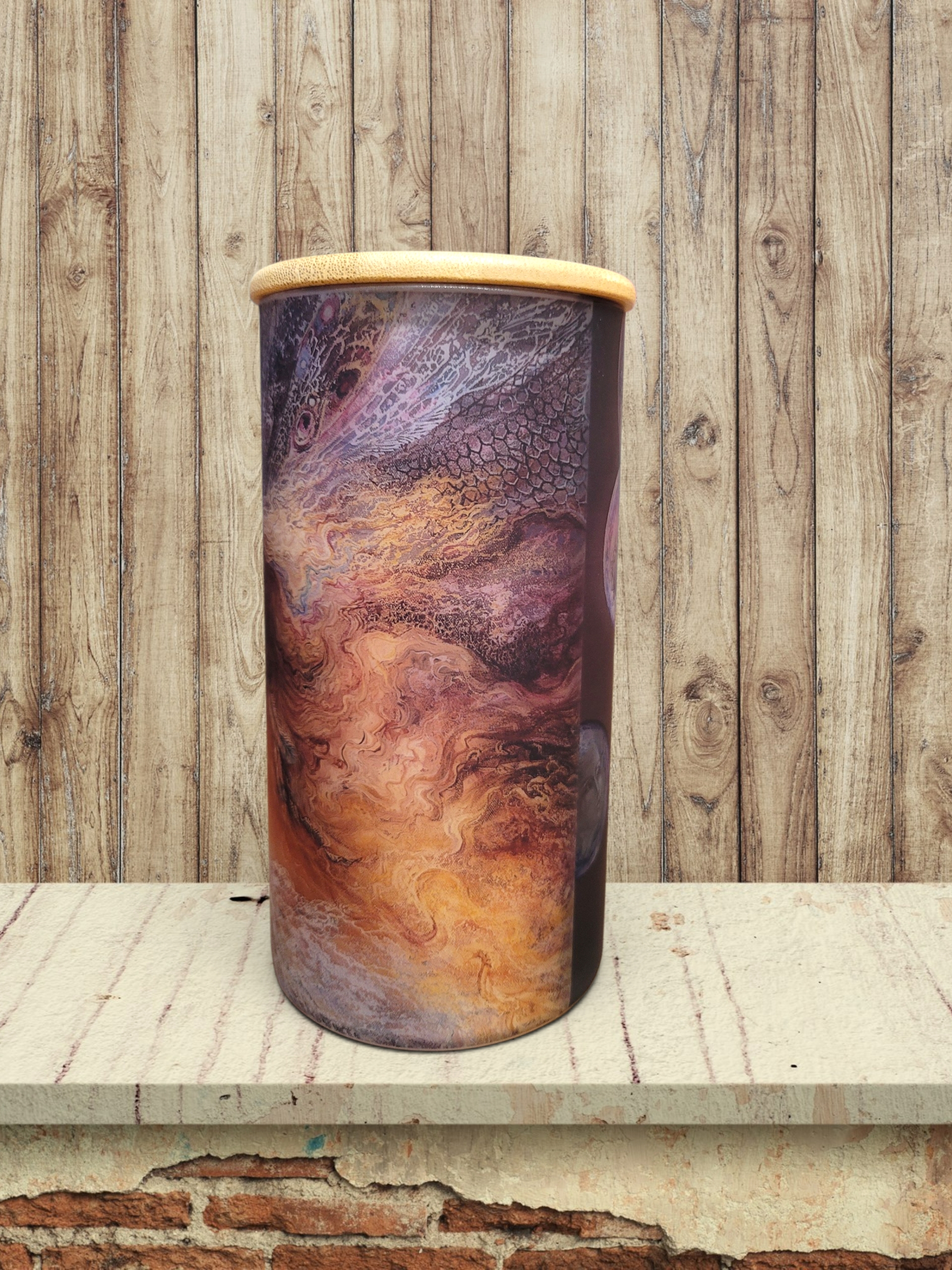 Bubble Flower - Storage Jar 25Oz