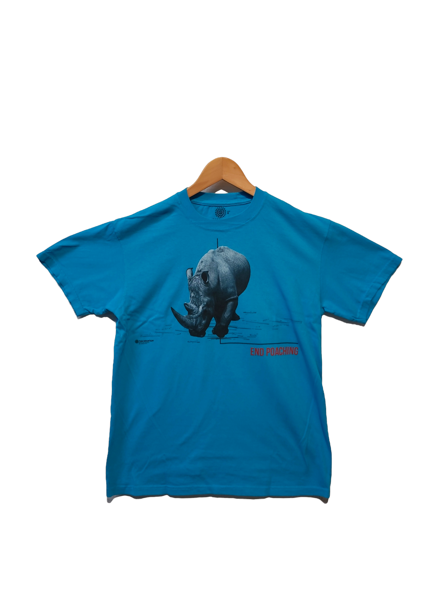 End Poaching Rhino Blue