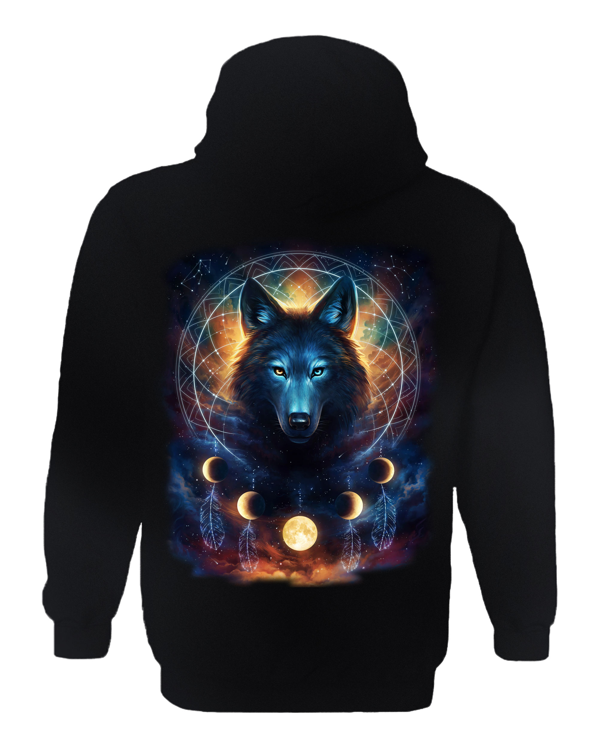 Dreamcatcher Wolf Hoodie