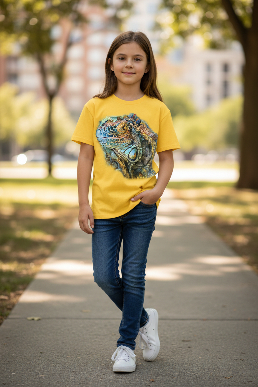 Iguana Spirit Of Contentment KIDS