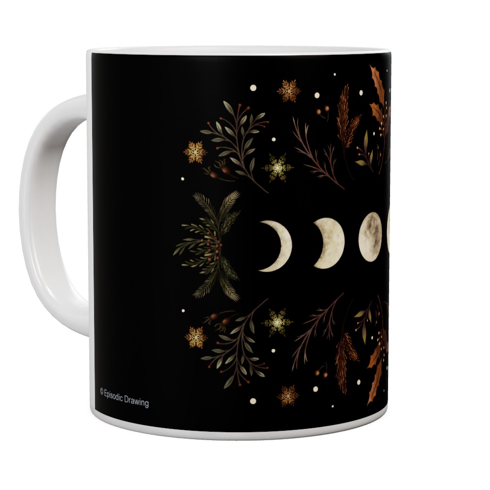 Moonlight Garden Winter Mug