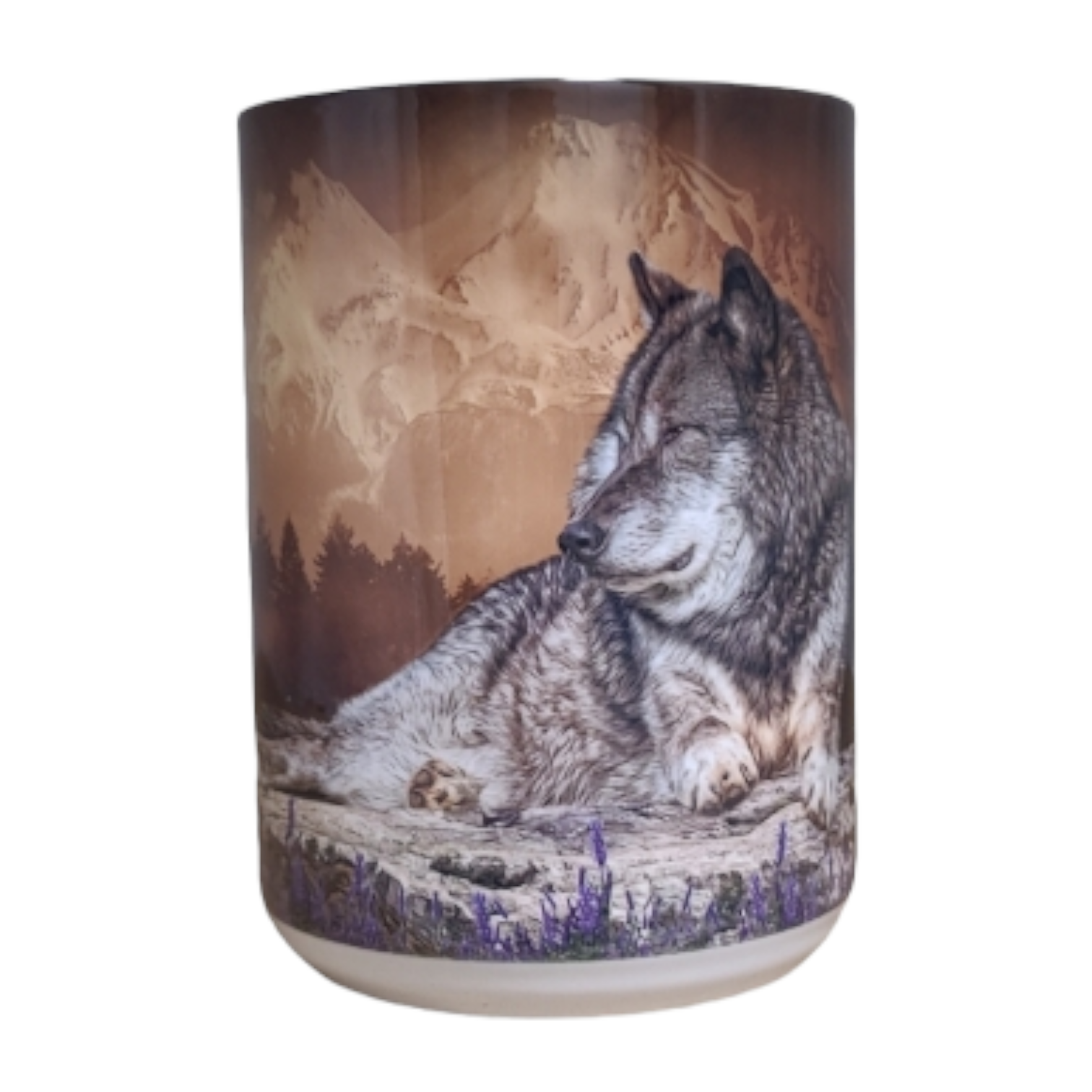 Becher Distant Mountains - Wolf