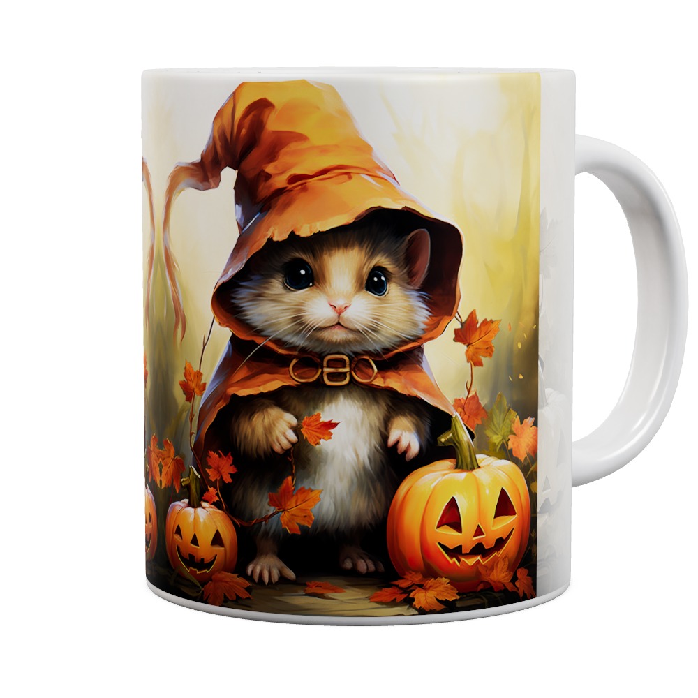 Mouse Witch Halloween Mug