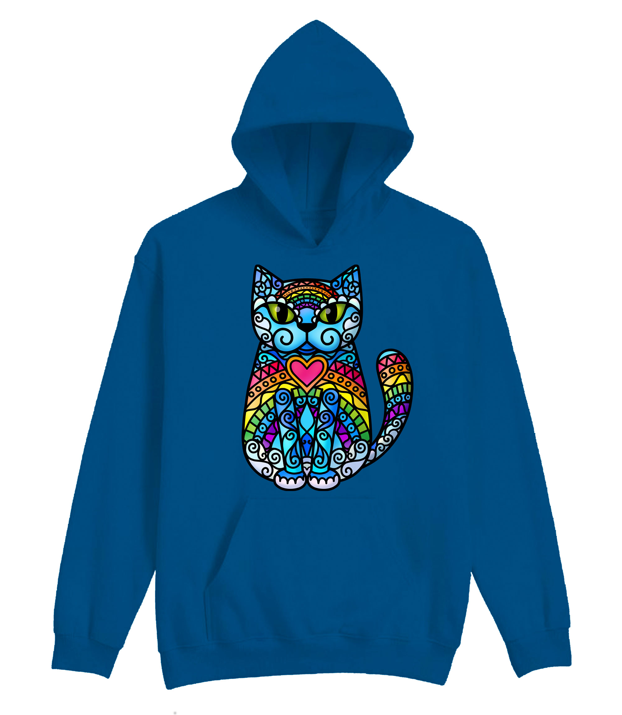 Rainbow Cat Hoodie